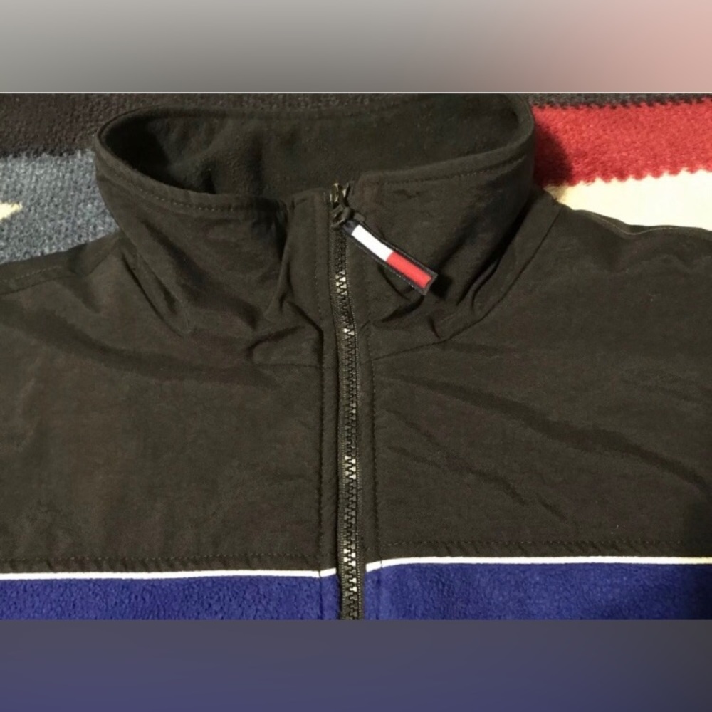 Vintage 90s Tommy Hilfiger Alpine Ski Fleece Jacket L Rlx Stadium Mountain Acg x - Picture 2 of 12